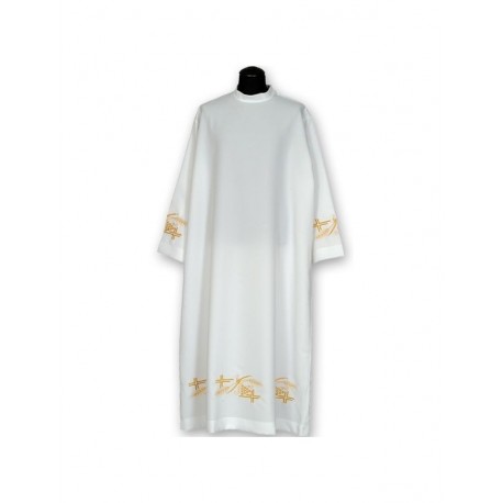 Alba sacerdotal bordada (6)