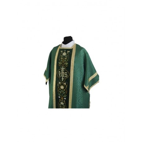 Verde dalmática romana - jacquard