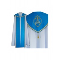 Patrón Marian cope azul - tejido gabardina (25)