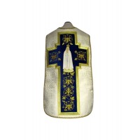 Casulla romana bordada Nuestra Señora de Fátima