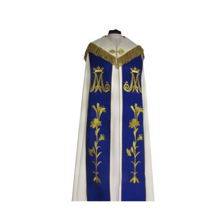 Capa mariana bordada - crudo (89)