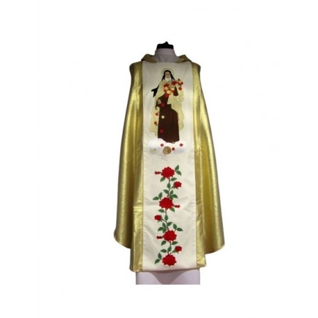 Casulla bordada - Santa Teresa