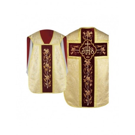 Casulla romana IHS - oro (26)