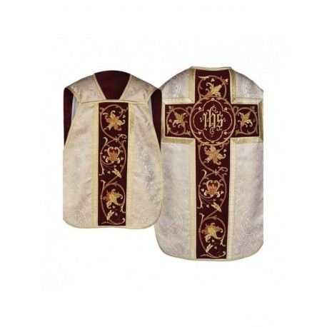 Casulla romana IHS - oro (28)