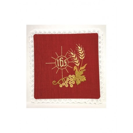 Cáliz rojo pall - IHS Embroidery