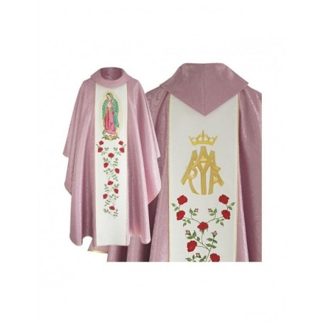 Casulla gótica "Nuestra Señora de Guadalupe (34)