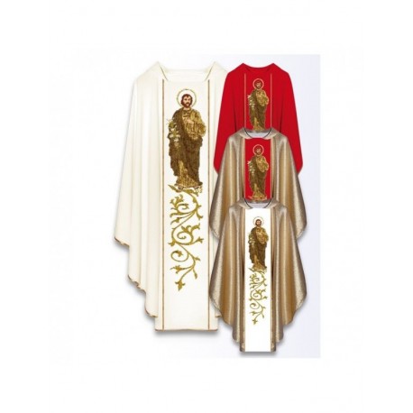 Casulla con la imagen de San José