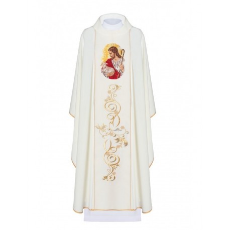 Casulla con la imagen de Jesucristo (H)