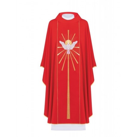 Casulla bordada Espíritu Santo (2)