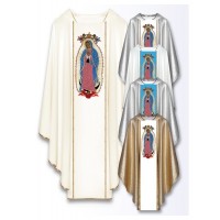 Casulla Mariana de la Virgen de Guadalupe