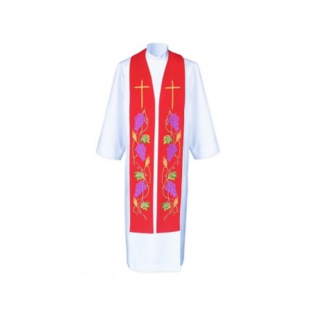 Estola de sacerdote bordada - consagración (1)