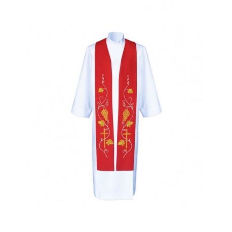 Estola de sacerdote bordada - concelebración (2)