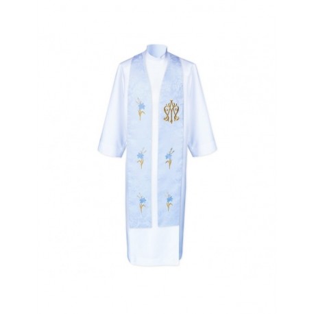 Estola sacerdotal mariana - bordada (4)