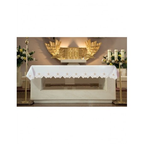 Mantel bordado patrón IHS (157)