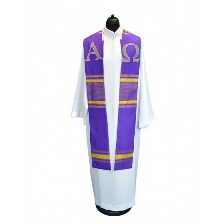 Estola Alfa / Omega morada